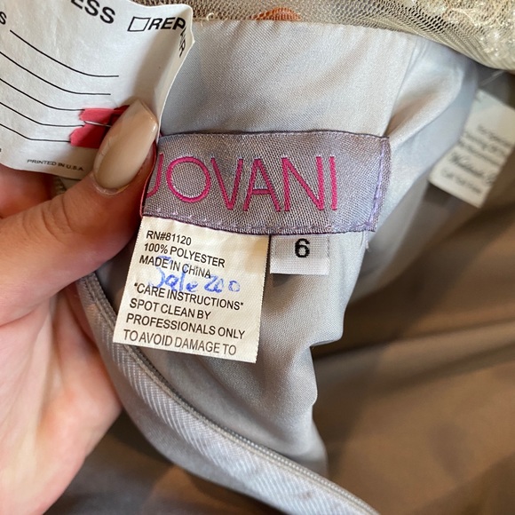 Jovani prom dress worn once. - Picture 2 of 5